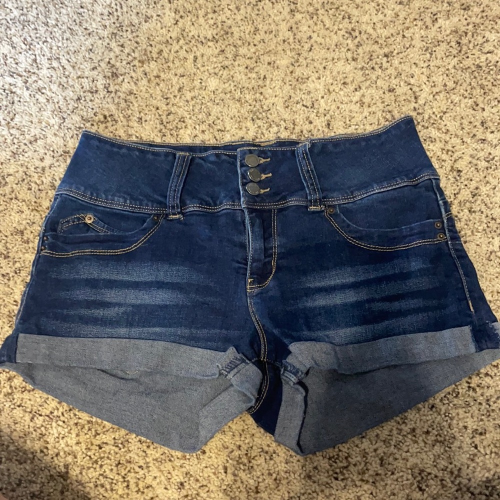 YMI blue jean shorts